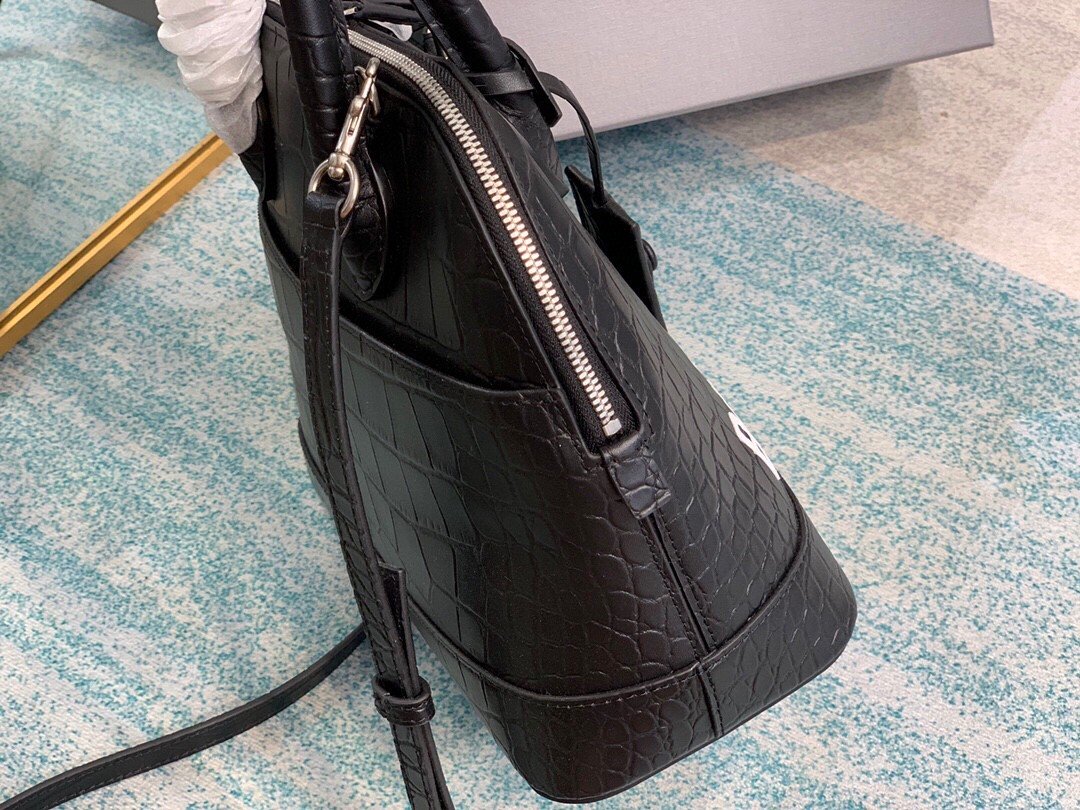 Balen Ville XXS Handbag In Black, For Women, Bags 8.6in/22cm