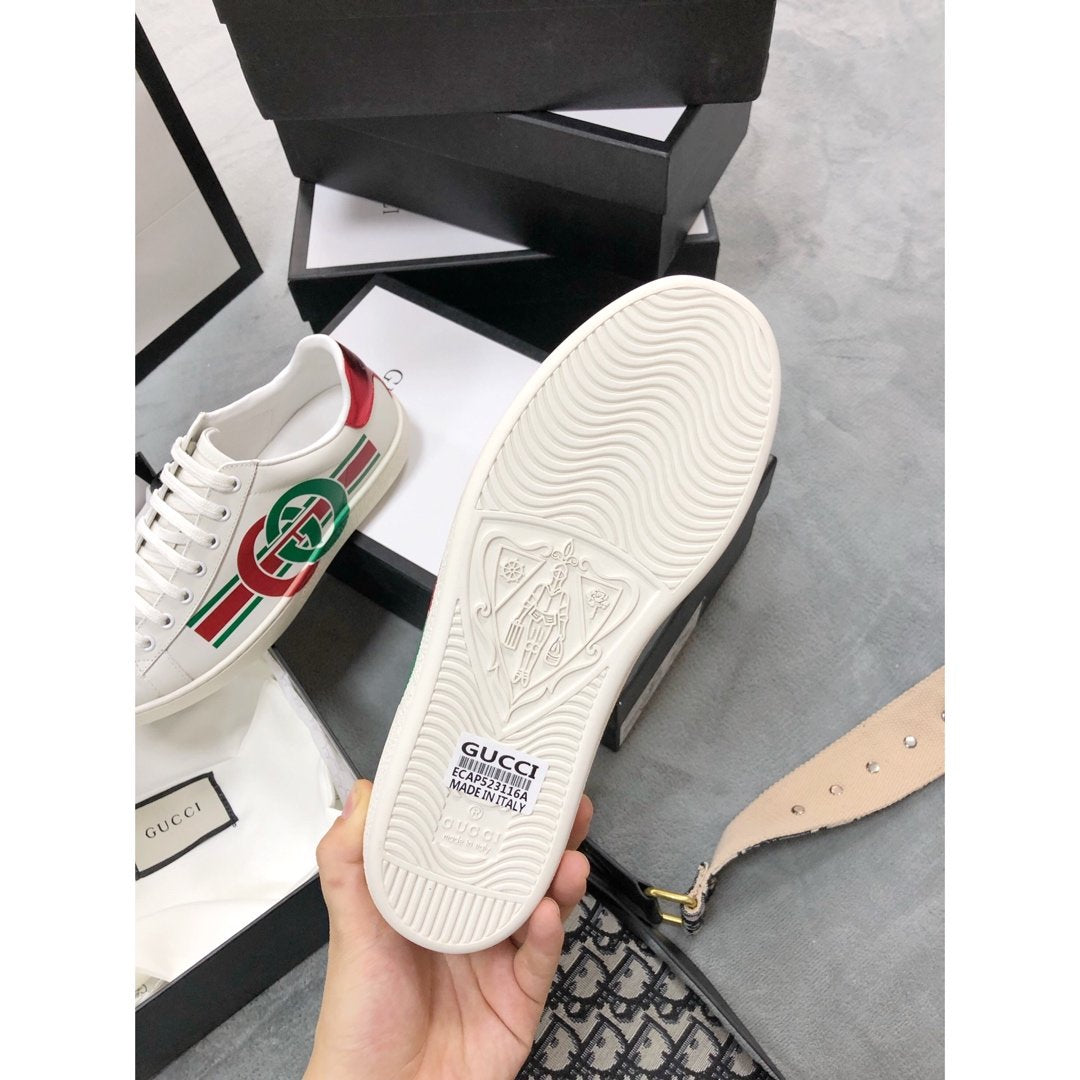 CN-GCI Ace white interlocking Sneaker 087