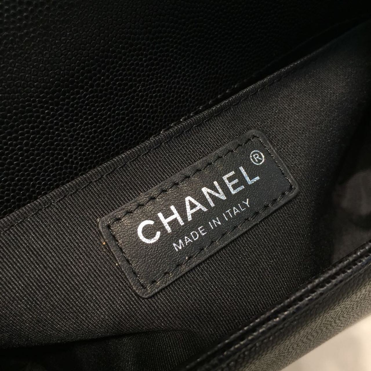 CHL Boy Handbag Silver Hardware Black For Women, Women’s Handbags, Shoulder And Crossbody Bags 9.8in/25cm A67086