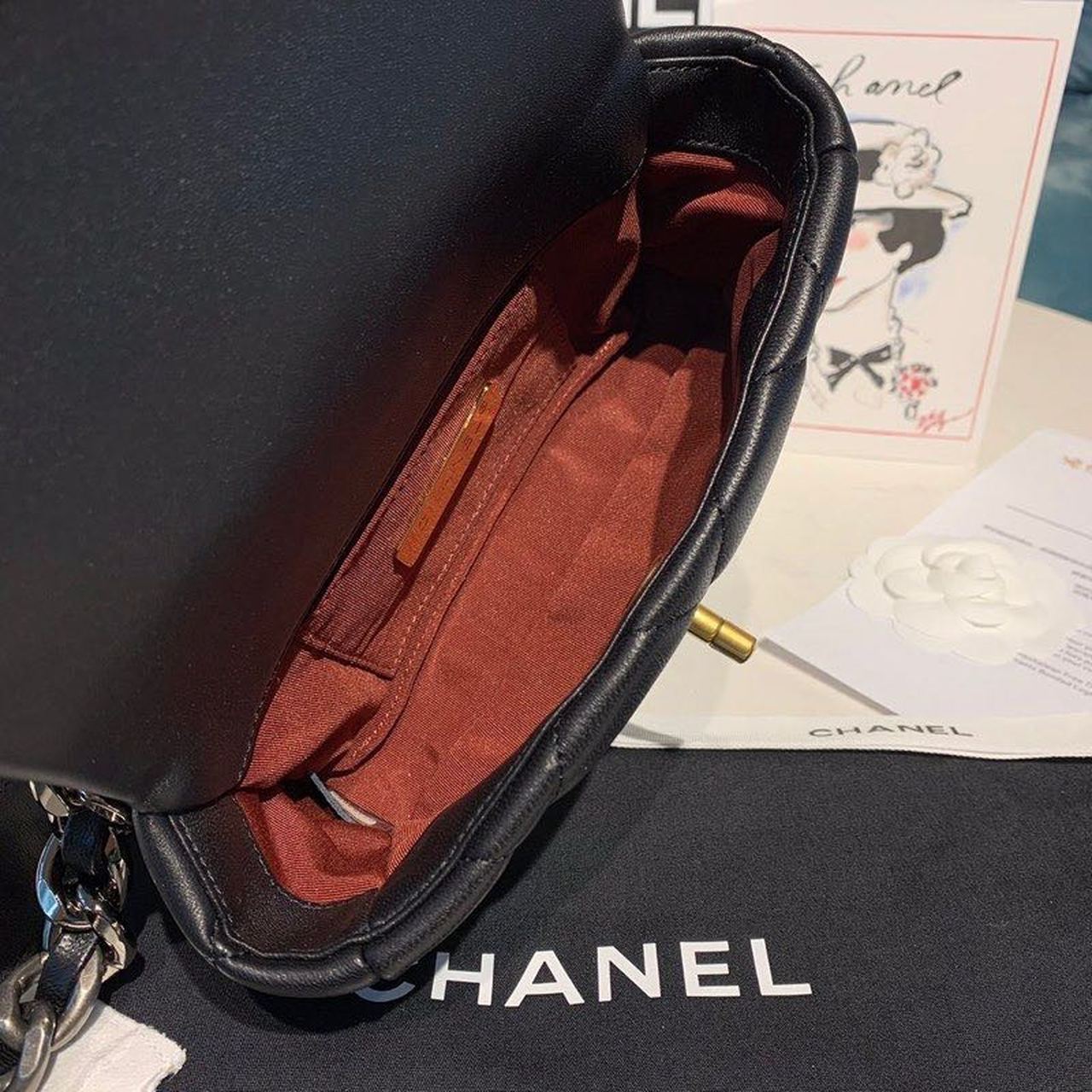 CHL 19 Waist Bag Black For Women, Women’s Bags 7.8in/20cm AS1163