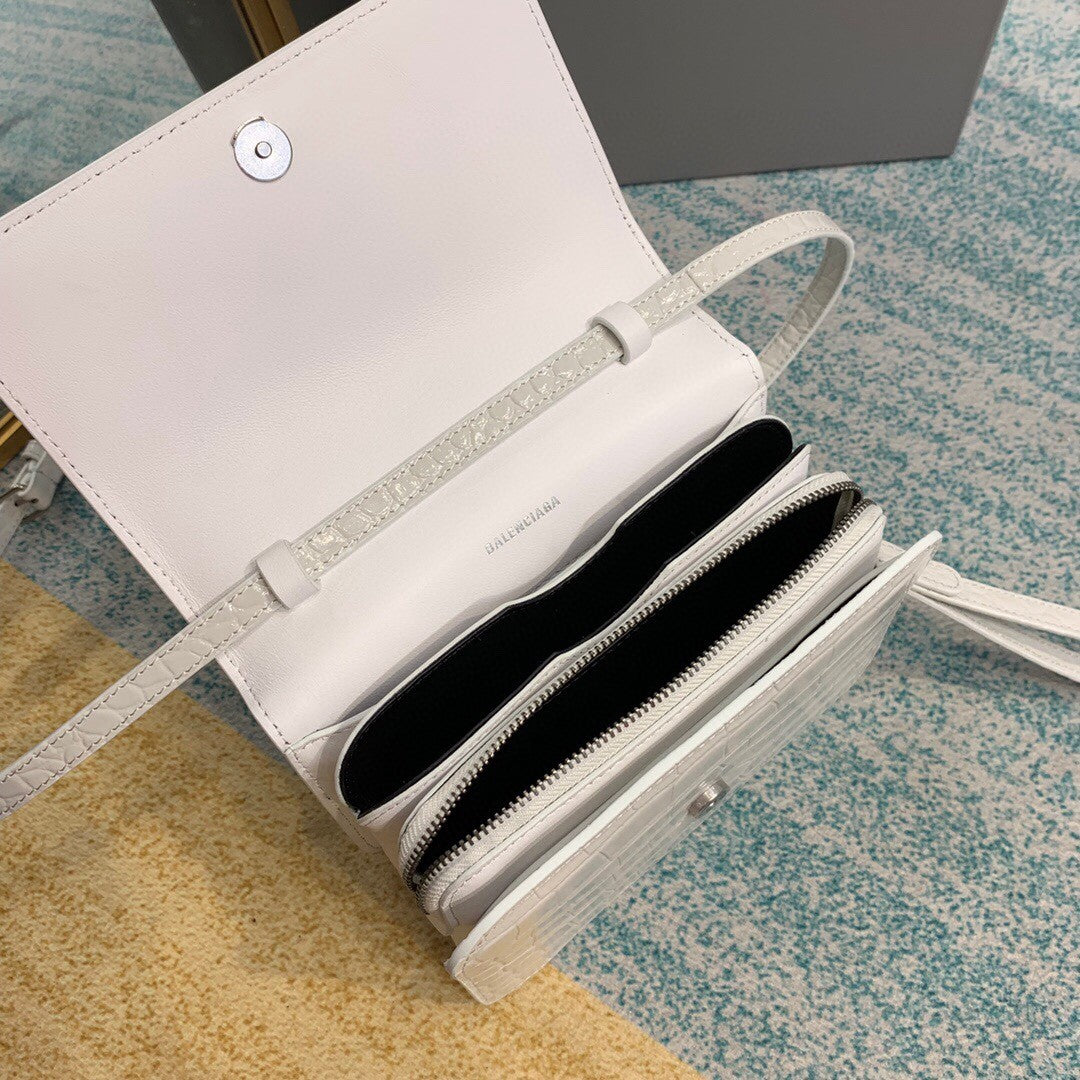 Balen Bolso Bandolera B In White, For Women, Bags 7in/18cm