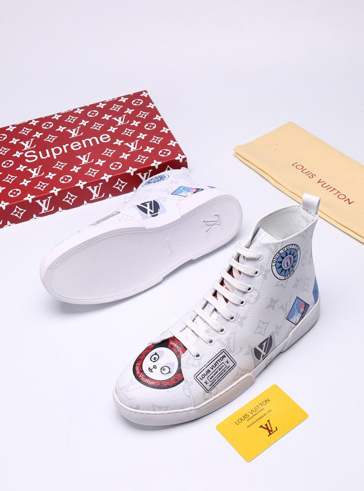 CN - LUV Stellar Trainer Boot White Sneaker