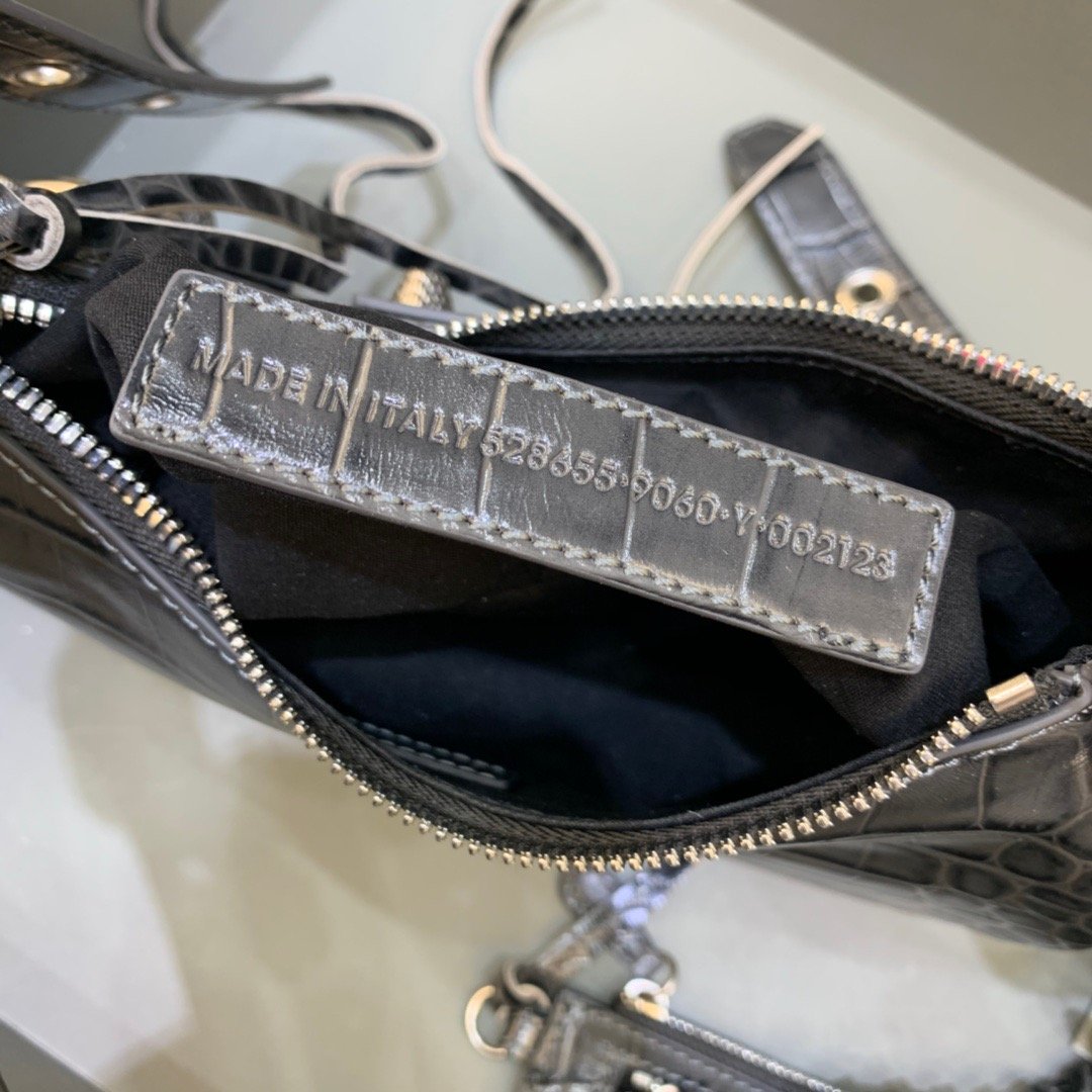 Balen Le Cagole XS Shoulder Bag In Black, For Women, Bags 10.2in/26cm