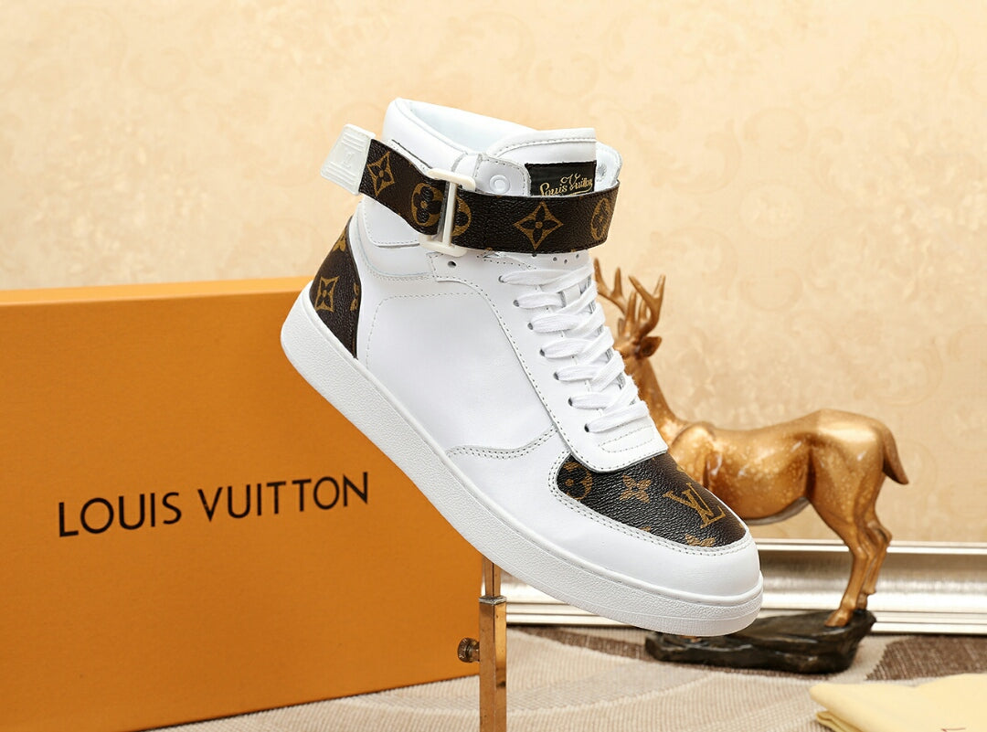 CN - LUV Bombox Boot White and Brown Sneaker
