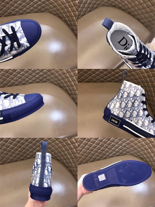 CN - DIR B23 Blue HIGH-TOP SNEAKER
