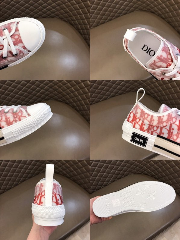 CN - DIR B23 Red Oblique LOW-TOP SNEAKER