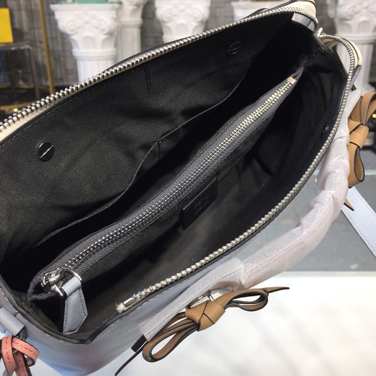 FI By The Way Medium Light Blue For Women, Women’s Hangbags, Shoulder And Crossbody Bags 11.4in/29cm FF 8BL146