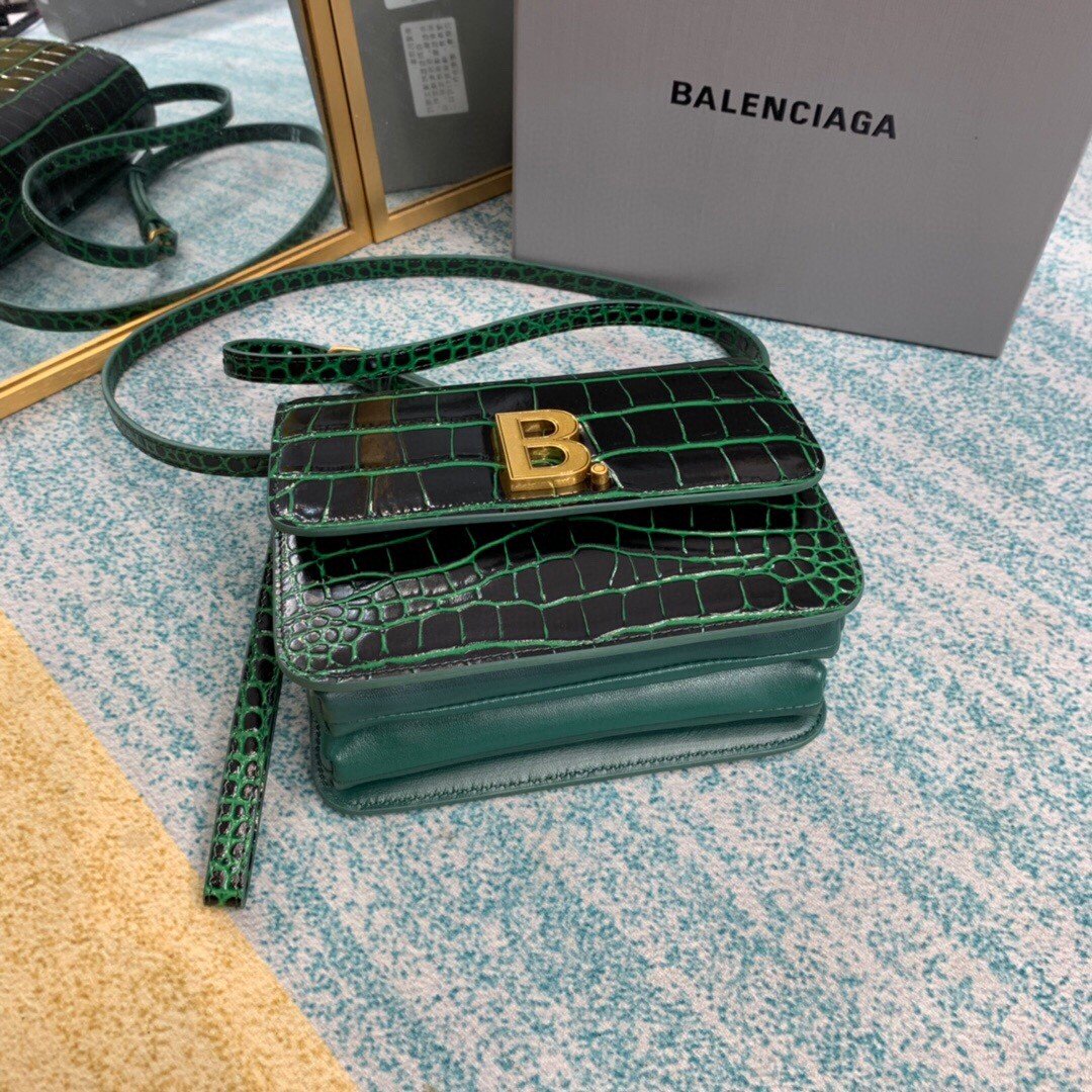 Balen Bolso Bandolera B In Dark Green, For Women, Bags 7in/18cm