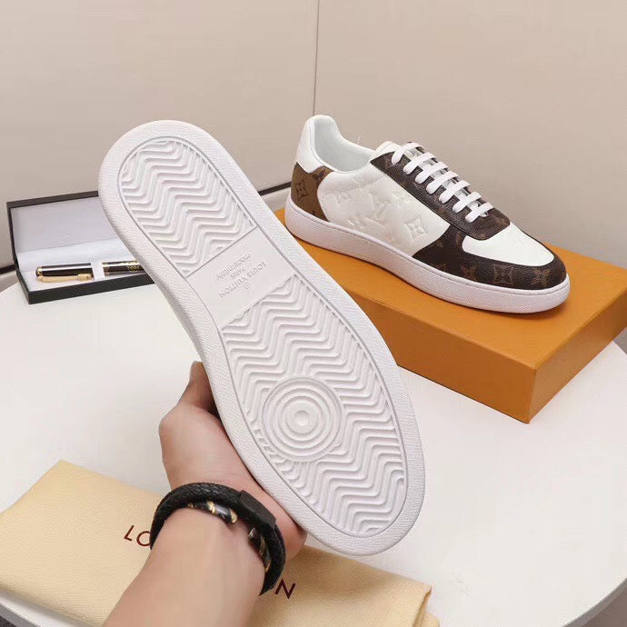 CN - LUV Casual Low White Brown Sneaker