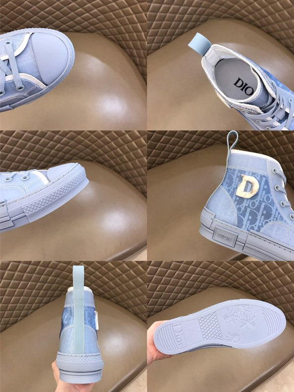 CN - DIR B23 BLUE HIGH-TOP SNEAKER