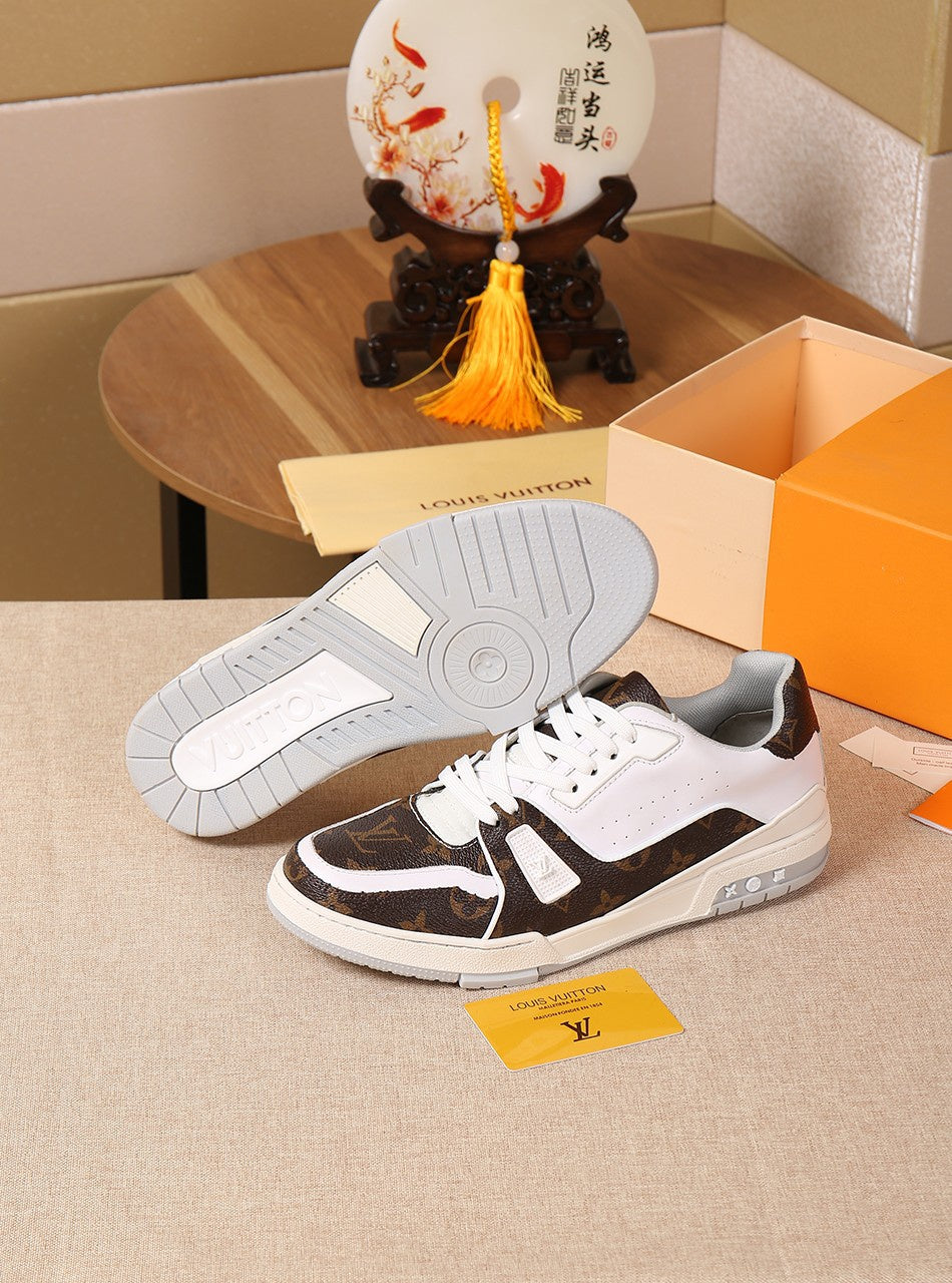 CN - LUV Brown White Sneaker