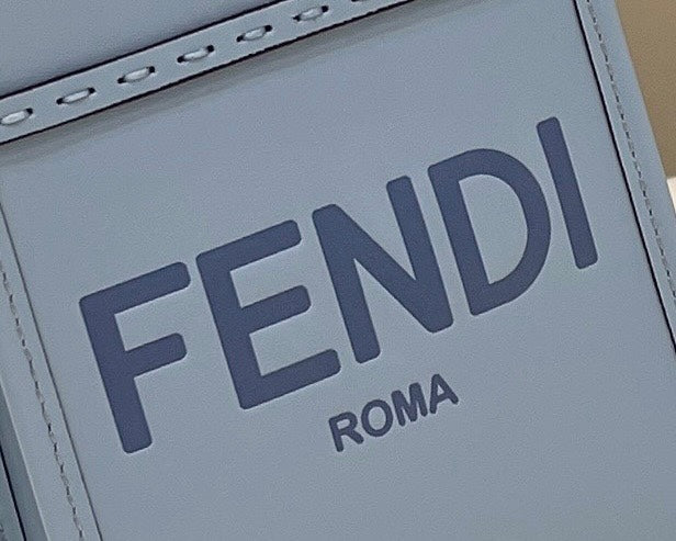 FI Sunshine Shopper Blue Mini Bag For Woman 13cm/5in