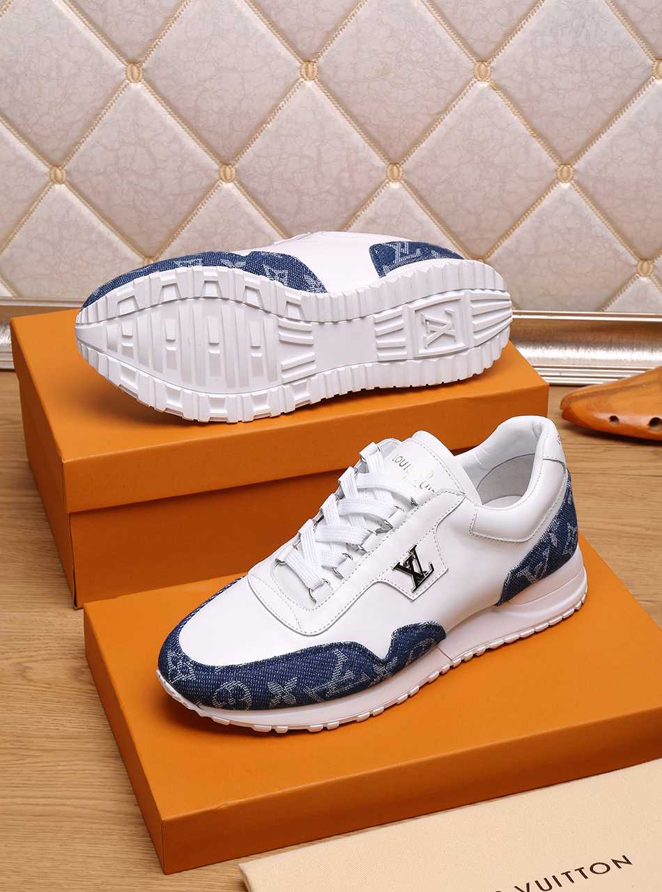 CN - LUV Beverly Hills Hours Blue White Sneaker