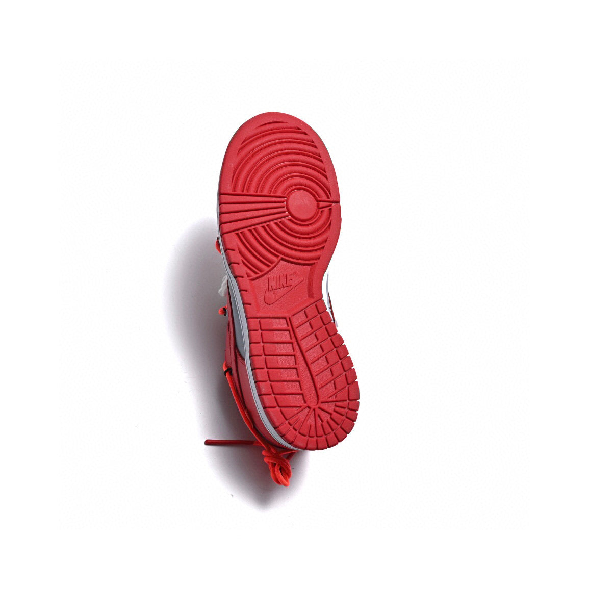 CN - OW x Dunk Silver Red