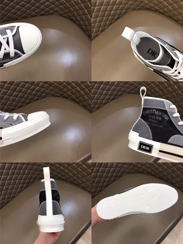 CN - DIR B23 Black and White HIGH-TOP SNEAKER
