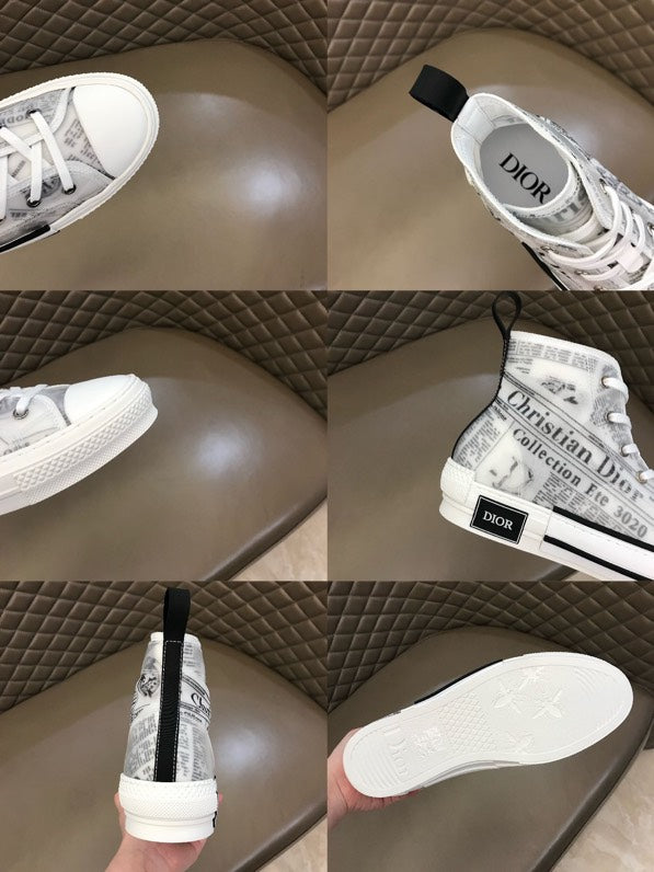 CN - DIR B23 Newspaper HIGH-TOP SNEAKER