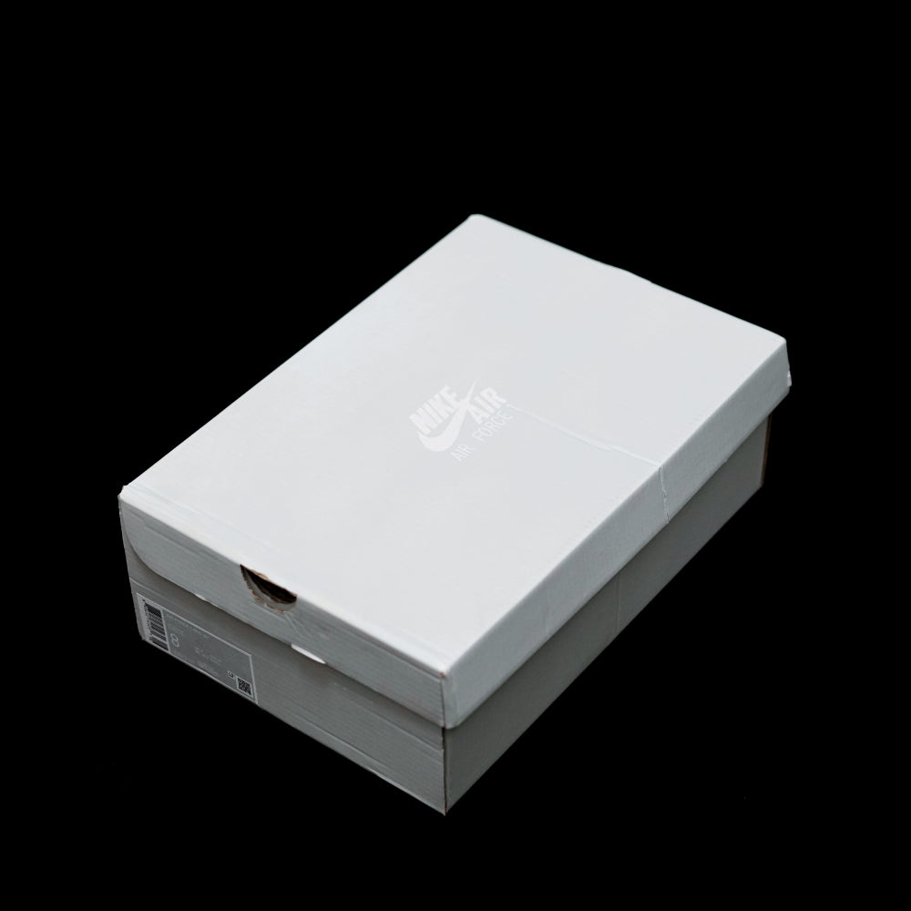 CN - AF1 pure white mid-top