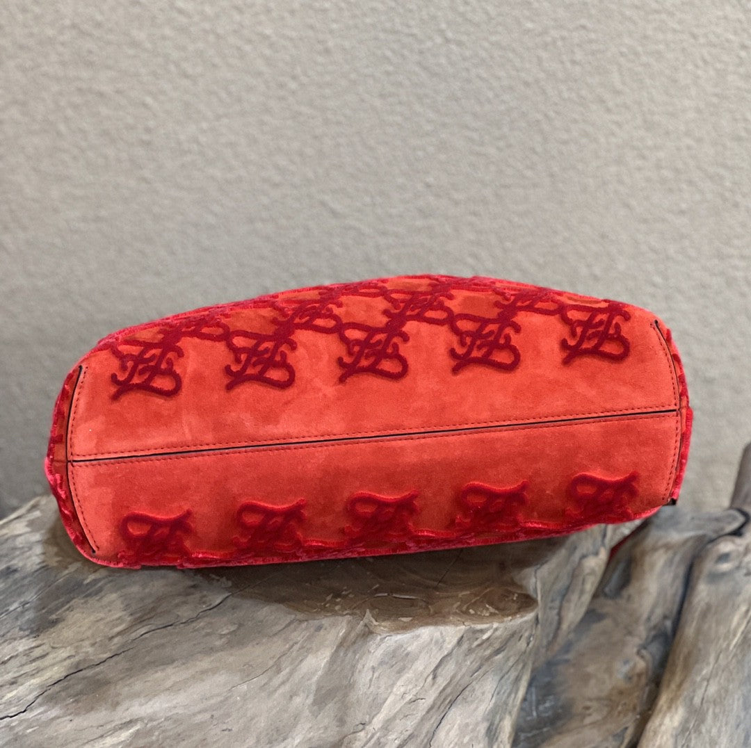 FI First Medium Red Bag For Woman 32.5cm/13in