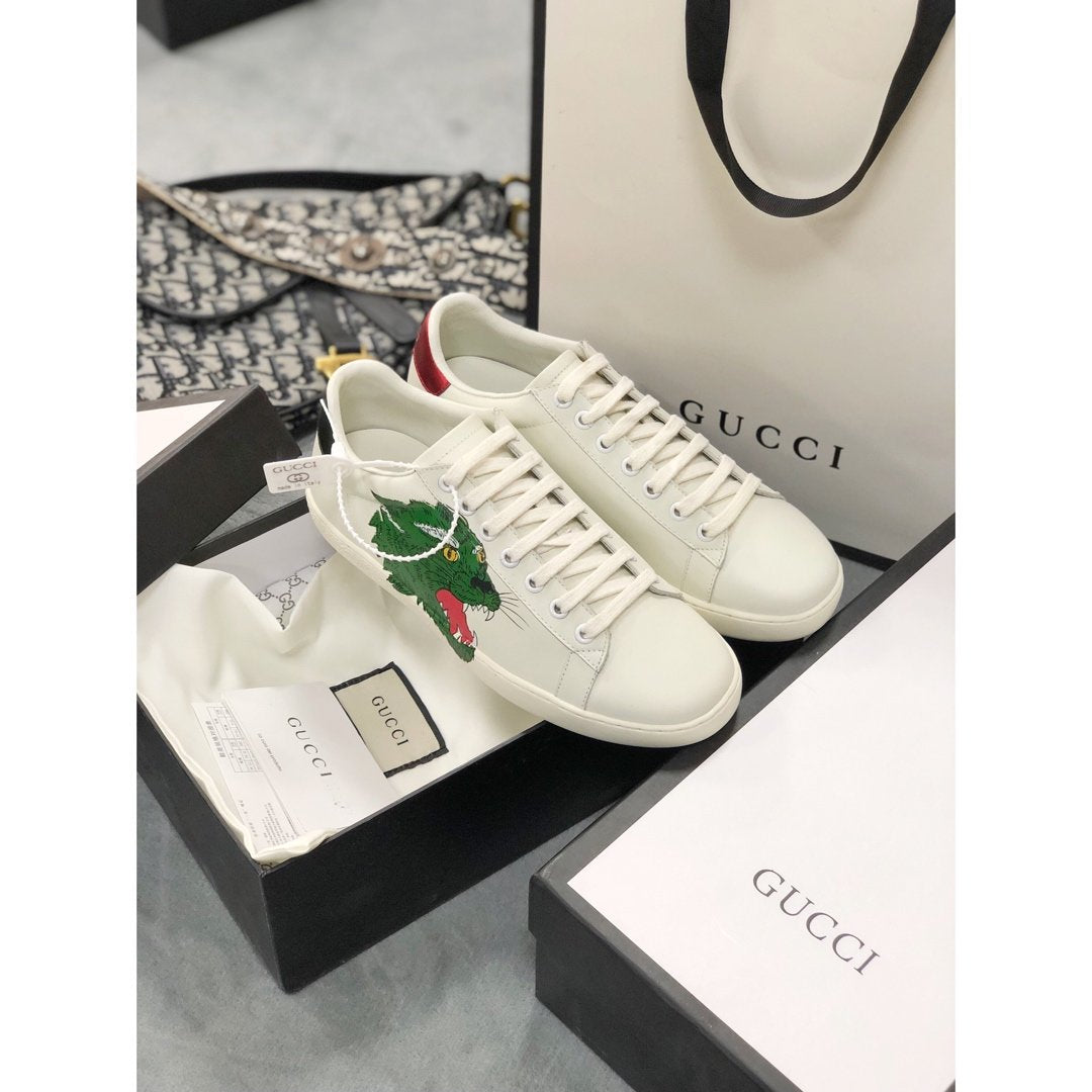 CN-GCI Ace Mystic dragon White Sneaker 101