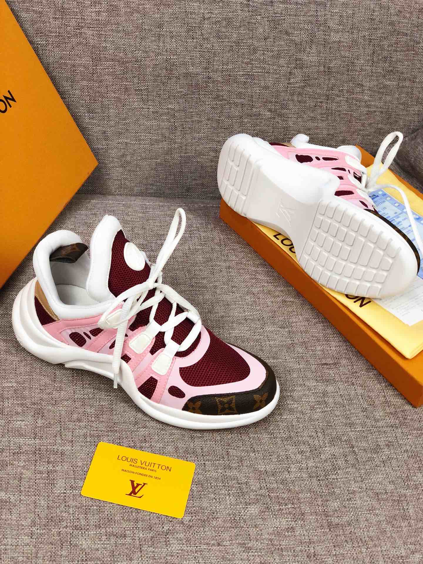 CN - LUV Archlight Pink Brown Sneaker