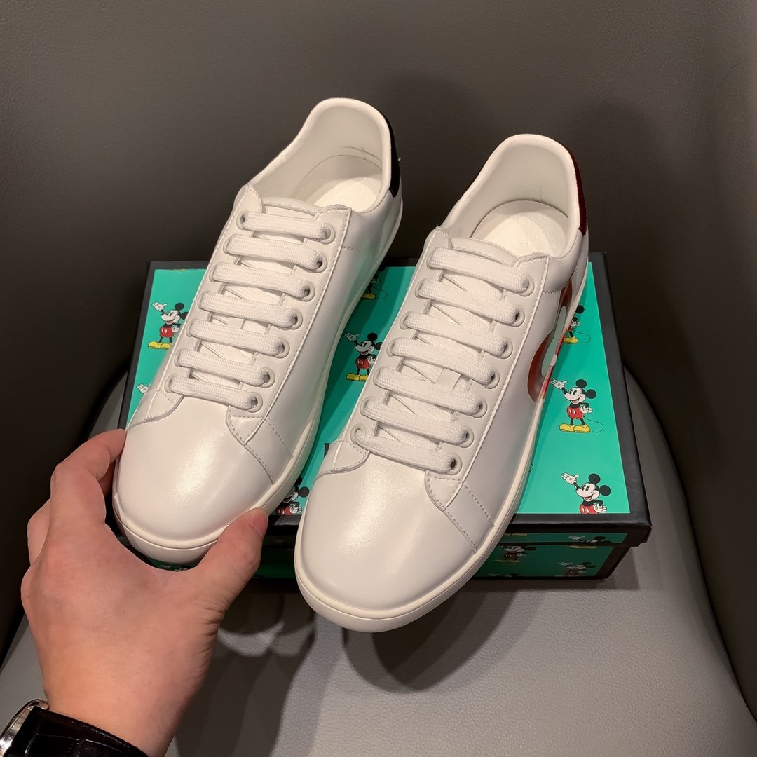 CN-GCI Ace Interlocking G Red Sneaker120