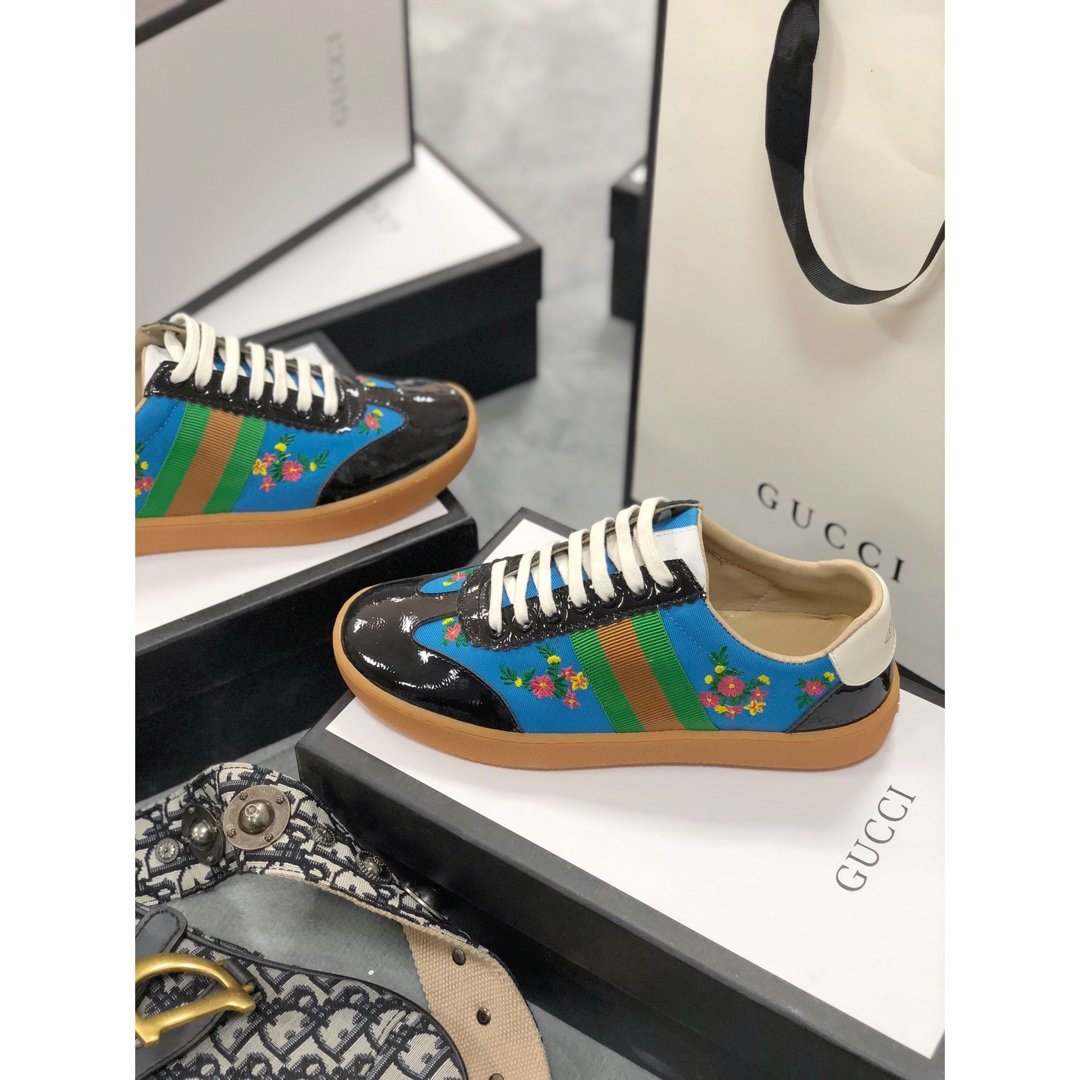 CN-GCI Screener Leather Sneaker 090