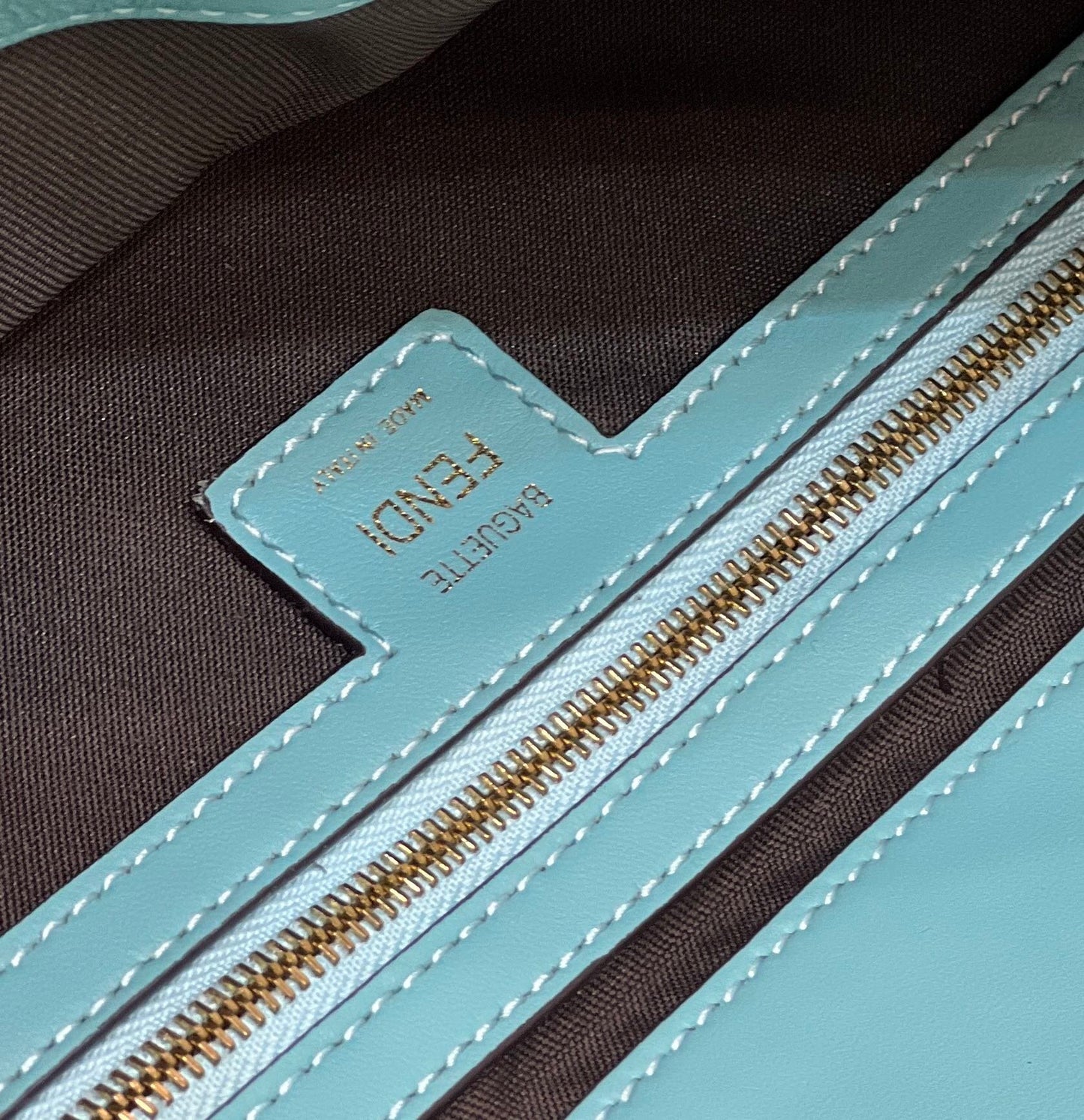 FI Baguette Teal For Women, Women’s Handbags, Shoulder And Crossbody Bags 10.6in/27cm FF 8BR600