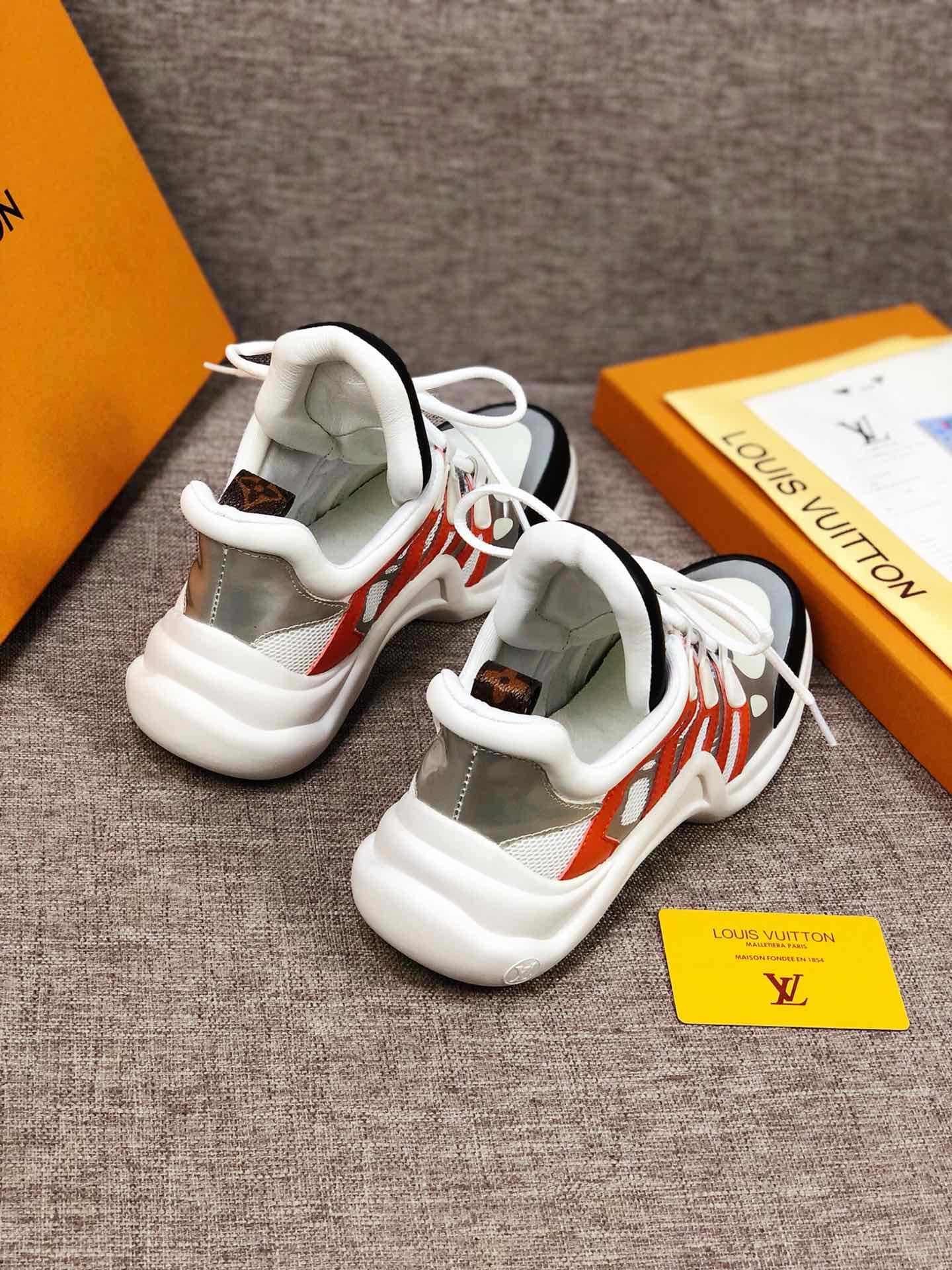 CN - LUV Archlight White Black Orange Sneaker