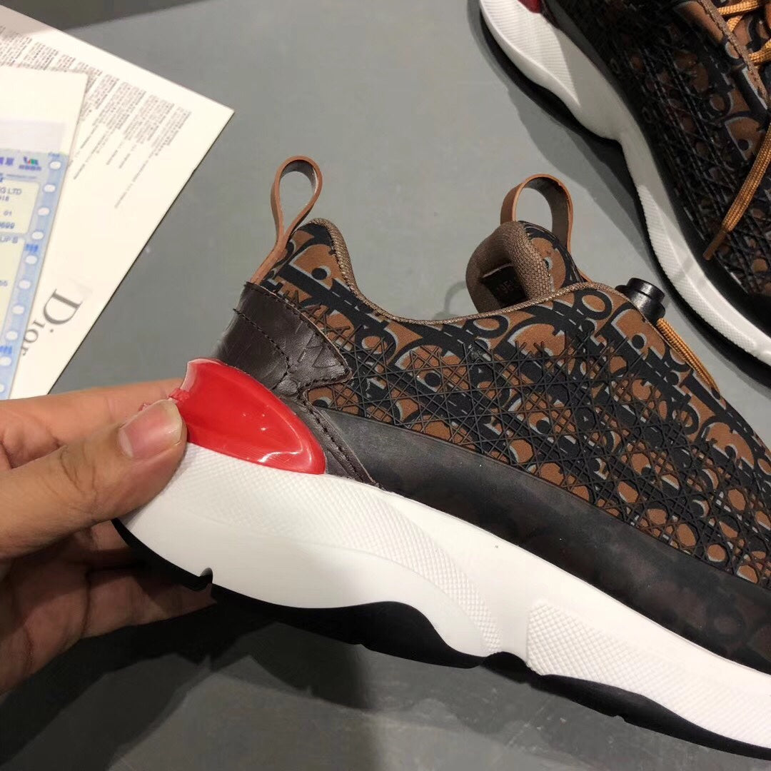 CN - DIR B24 CNnogram Brown Black Sneaker