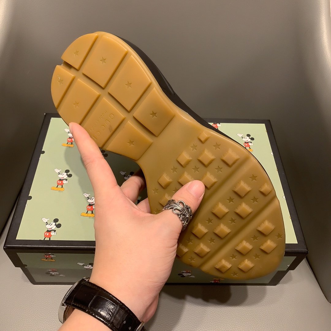 CN-GCI RHYTON VINTAGE TRAINER BAND BLACK SNEAKER 140