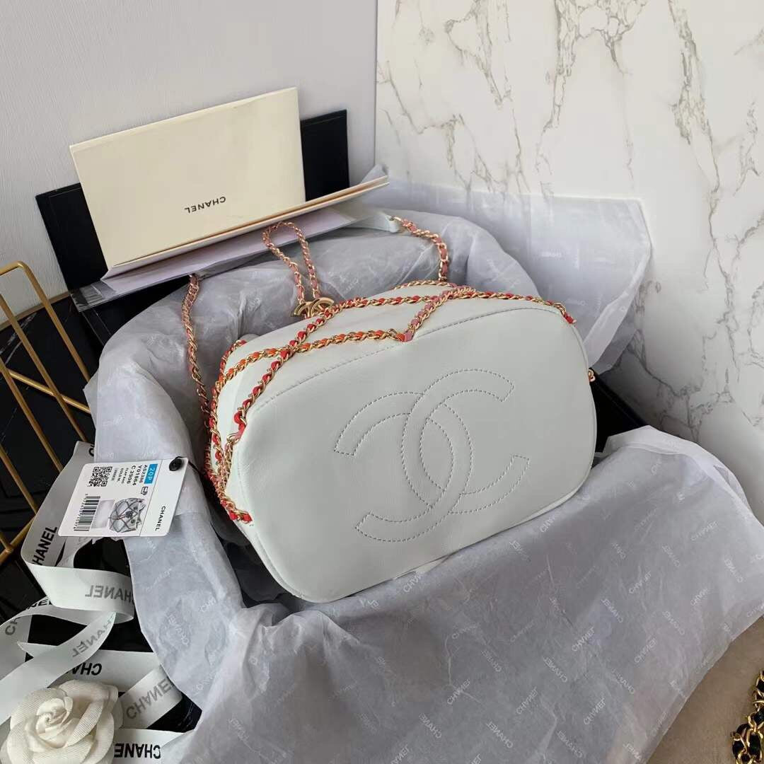 CHL 21 Handbag White For Women, Women’s Bags 8.6in/22cm