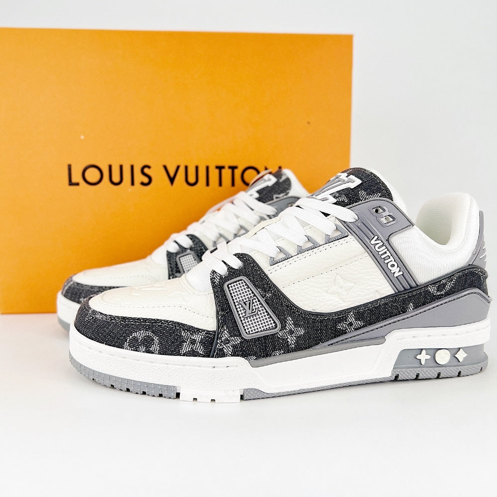 LV TRAINER SNEAKER GREY 1ADF5I