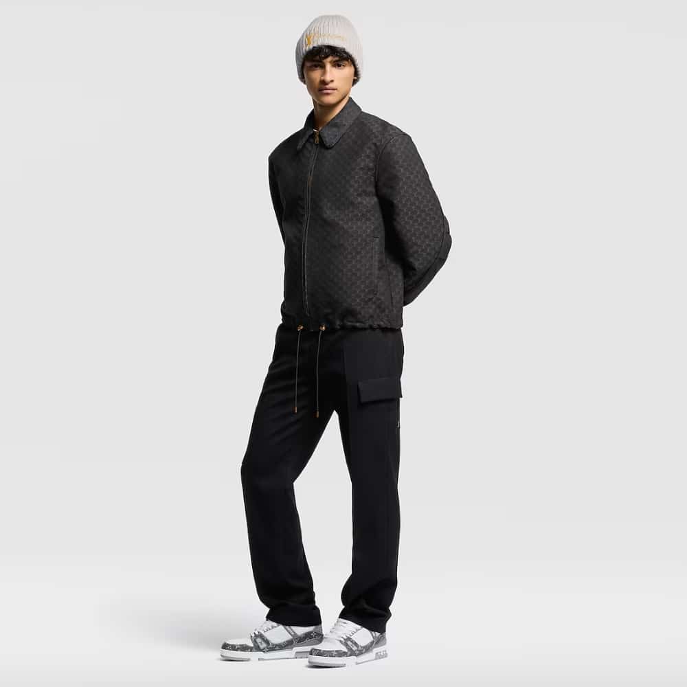 LV TRAINER SNEAKER GREY 1ADF5I