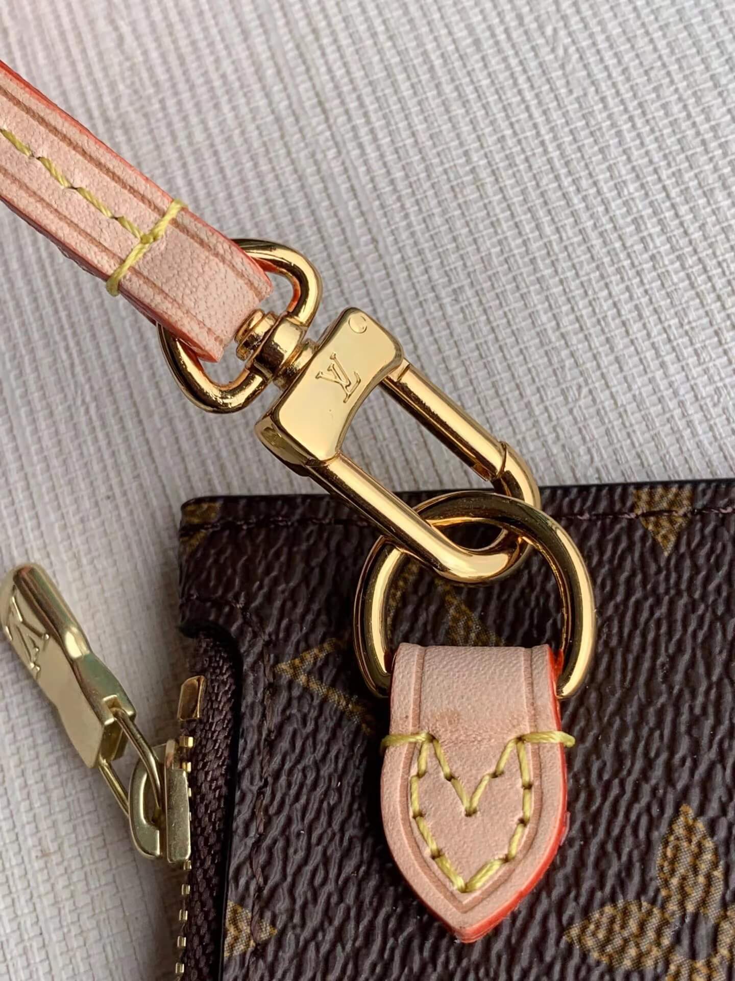 NEVERFULL PM tote bag monogram apricot inside M41245 MY LV HERITAGE