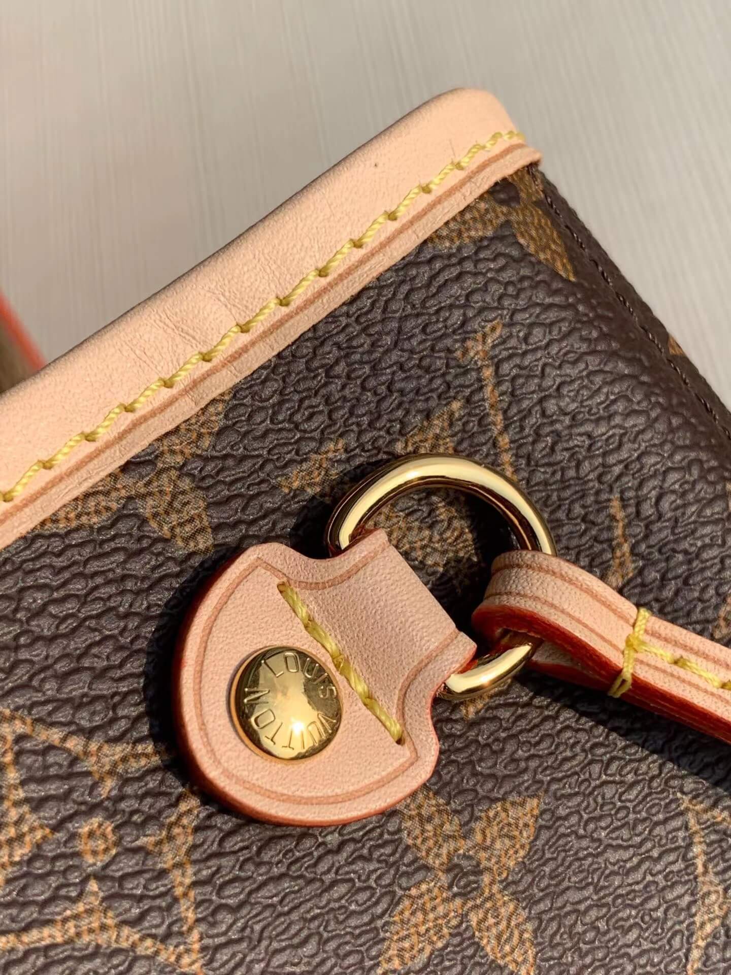 NEVERFULL PM tote bag monogram apricot inside M41245 MY LV HERITAGE