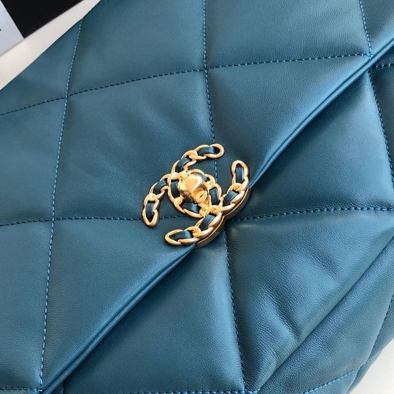 CHL 19 Maxi Handbag Teal For Women, Women&#8217;s Bags, Shoulder And Crossbody Bags 14in/36cm AS1162