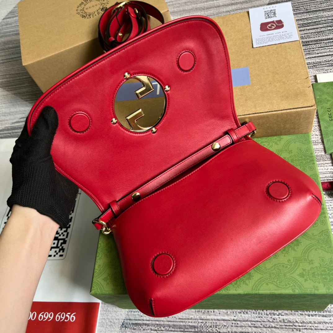 gg Blondie Shoulder Bag Red For Women, Women&#8217;s Bags 11in/28cm gg‎