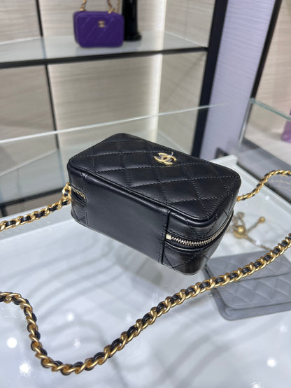 ChanelVanity With Chain Black Bag For Women 9cm/3.5in AP2920 B08811 94305