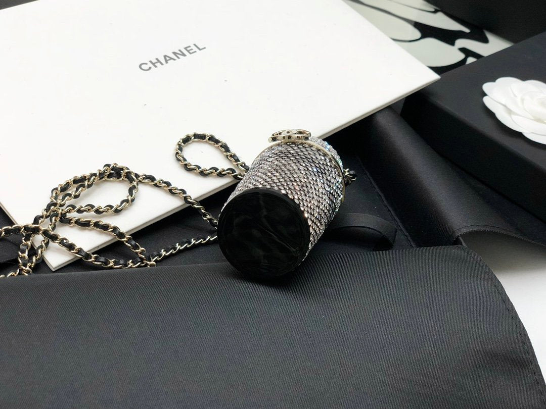 Chanel Embellished Lipstick Case Bag For Women