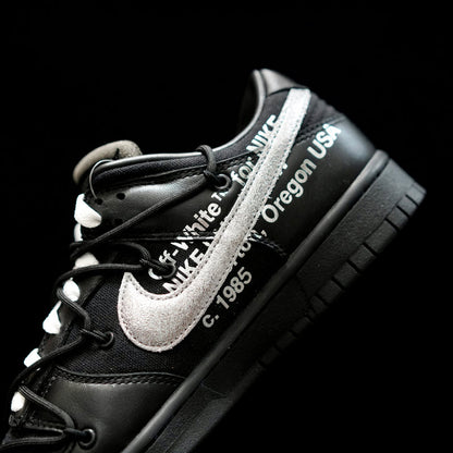 CN - OW x Dunk (NO.50) Black Silver