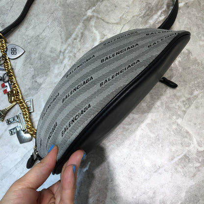 Balen Souvenir XS Belt Bag In Gray, For Women,  Bags 9.5in/24cm