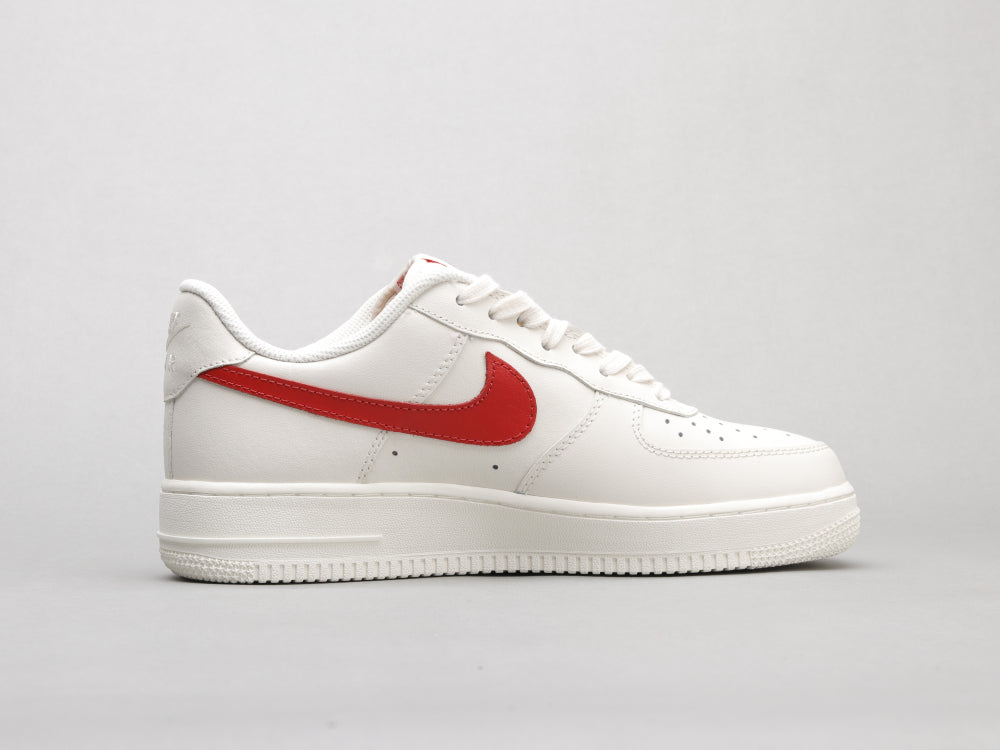 CN - AF1 retro white red low top