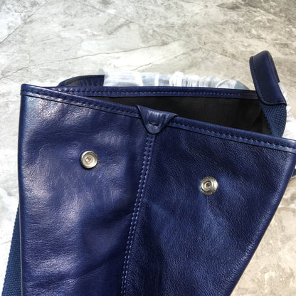 Balen Navy Medium Cabas Tote Bag In Blue, For Women,  Bags 14.1in/36cm