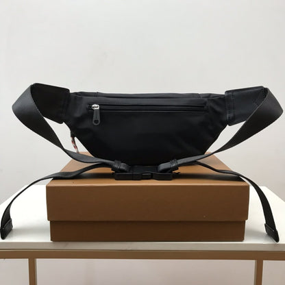 BB Logo Detail Econyl Sonny Bum Bag Black For Men, Bags 12.2in/31cm