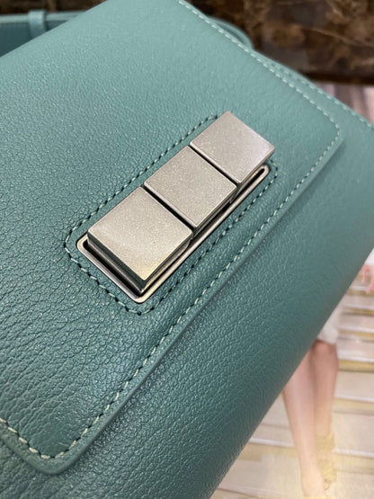 BV Handle Bag Blue, For Women, Bags 8.5in/21.5cm