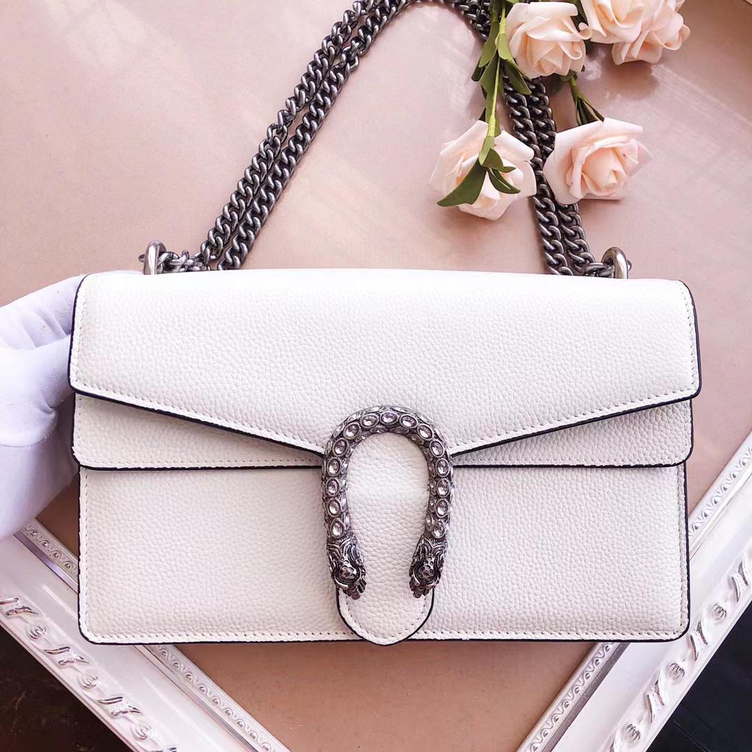 gg Dionysus Small Shoulder Bag White For Women 11in/28cm gg 400249 0K7JN 9680