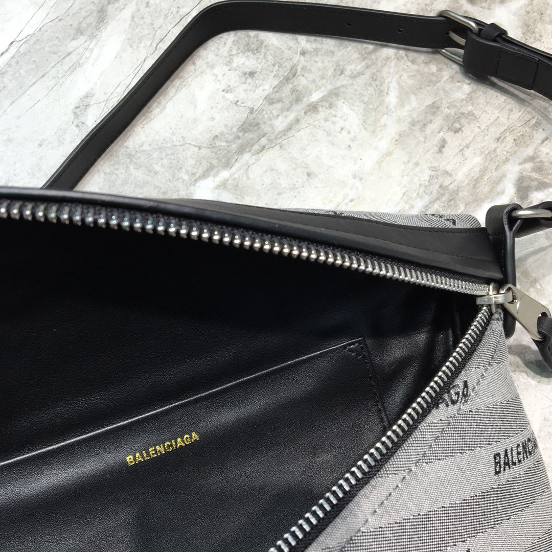 Balen Souvenir XS Belt Bag In Gray, For Women,  Bags 9.5in/24cm