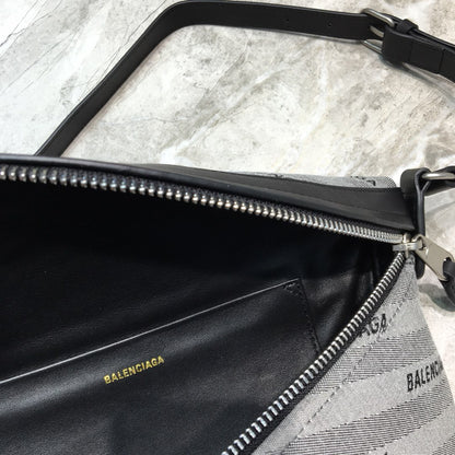 Balen Souvenir XS Belt Bag In Gray, For Women,  Bags 9.5in/24cm