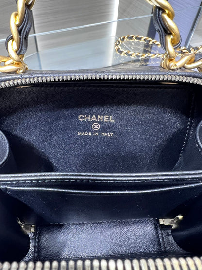 ChanelVanity With Chain Black Bag For Women 9cm/3.5in AP2920 B08811 94305