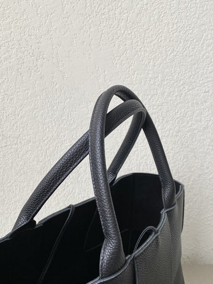BV Arco Tote Bag For Women 11.8in/30cm In Black 652867VCP118425